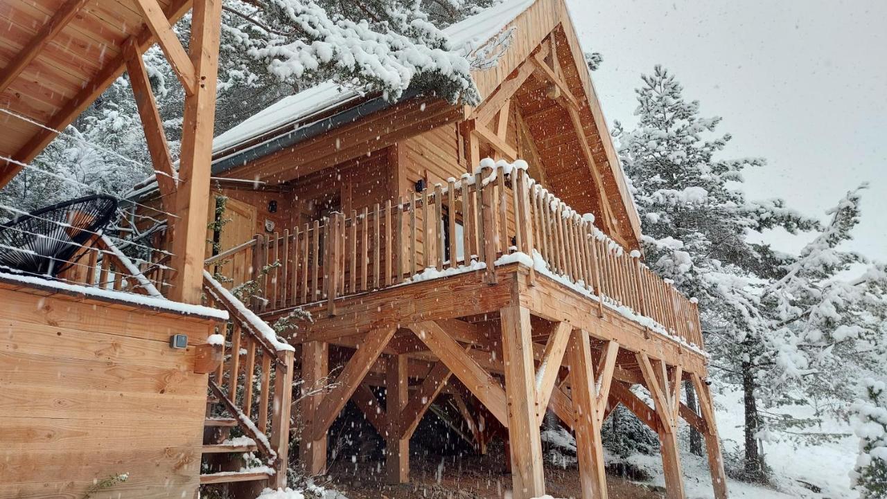 Chalet L'Empreinte Saint-Étienne-de-Tinée Exterior foto